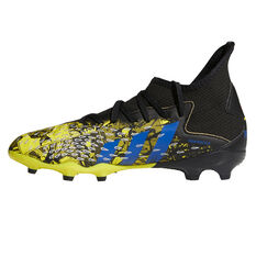 adidas x Marvel X-Men Predator Freak .3 Kids Football Boots Yellow US 5, Yellow, rebel_hi-res