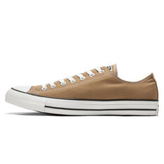 Converse Chuck Taylor All Star Low Casual Shoes, Brown/White, rebel_hi-res