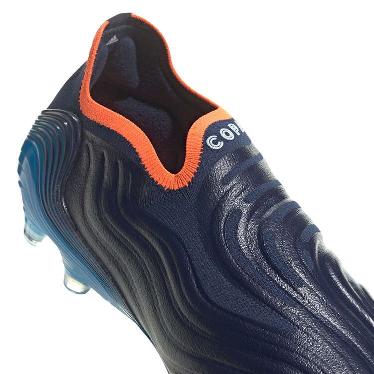 adidas Copa Sense + Football Boots, Blue/Orange, rebel_hi-res