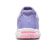 Asics GEL Netburner Super GS Kids Netball Shoes Lilac US 1, Lilac, rebel_hi-res