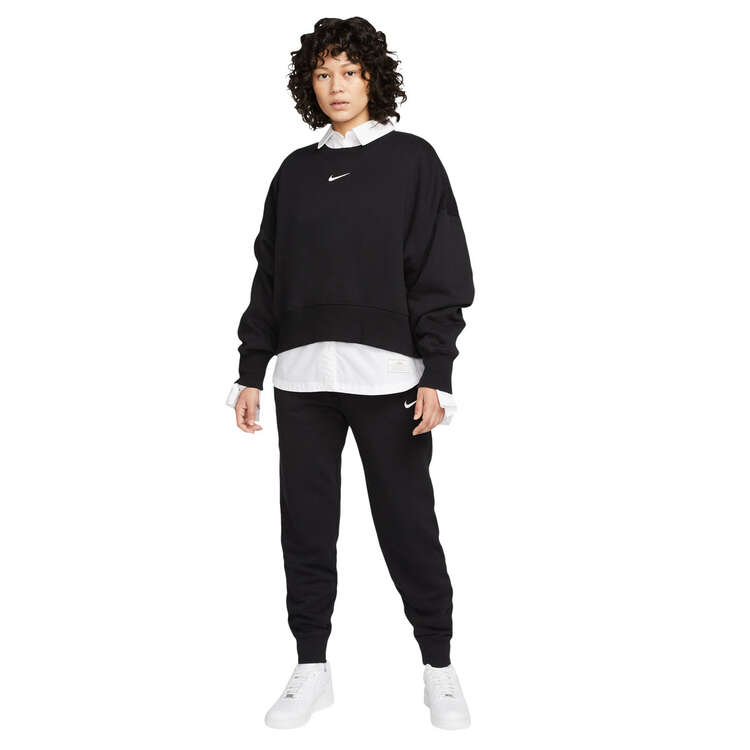 Nike Womens Phoenix Oversized Sweatshirt, Black, rebel_hi-res
