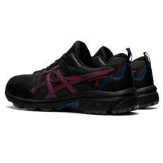 Asics GEL Venture 8 Mens Trail Running Shoes, Black/Red, rebel_hi-res