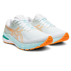 Asics GT 2000 10 Womens Running Shoes, Blue/Orange, rebel_hi-res