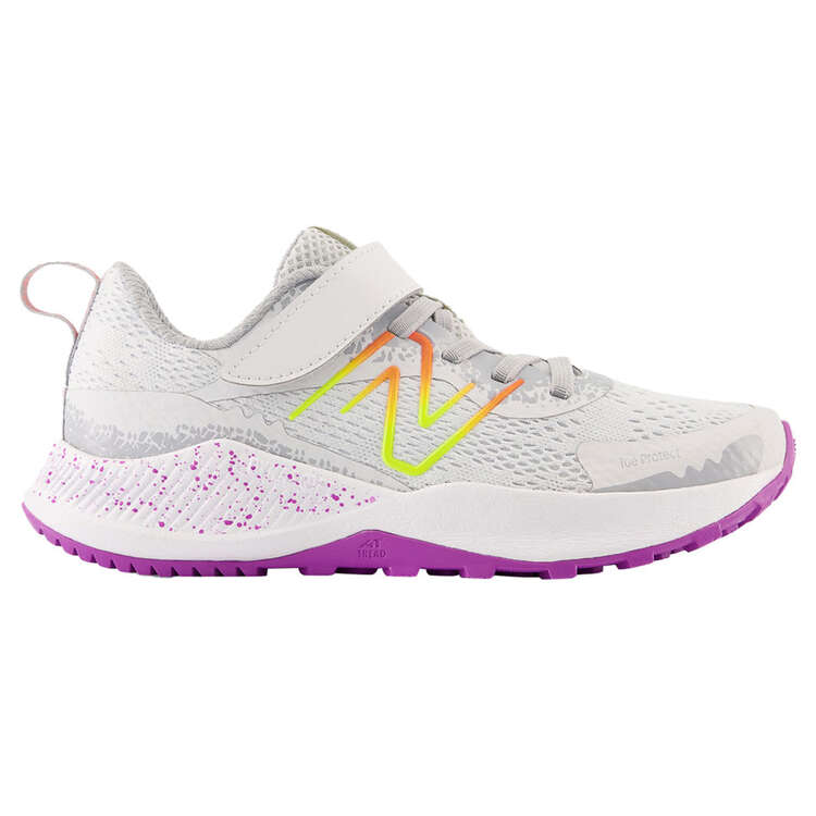 New Balance Nitrel v5 PS Kids Trail Running Shoes Grey US 11, Grey, rebel_hi-res