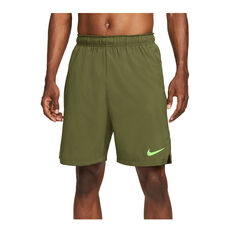 Nike Mens Flex Woven Shorts Khaki S, Khaki, rebel_hi-res
