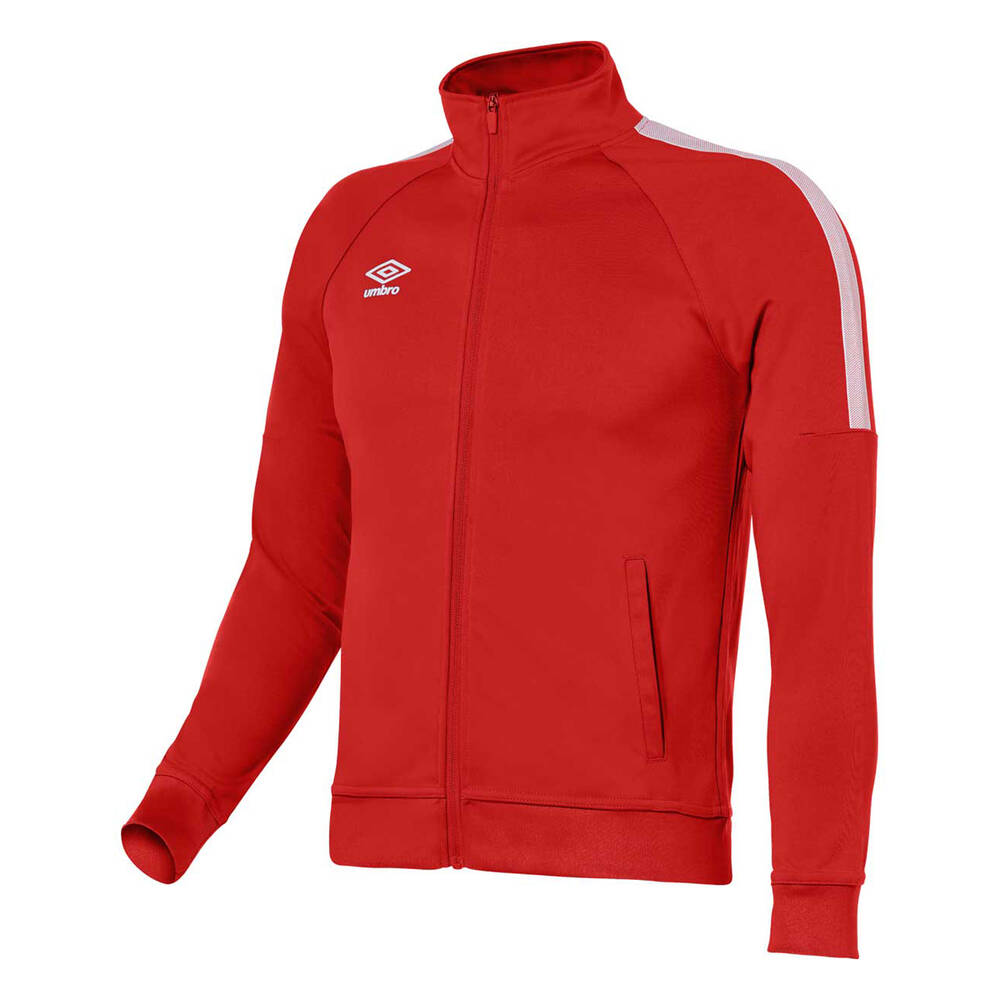 Umbro Teamwear Track Jacket Red / White L | Rebel Sport