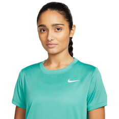 Nike Womens Dri-FIT Legend Training Tee, Turquoise, rebel_hi-res