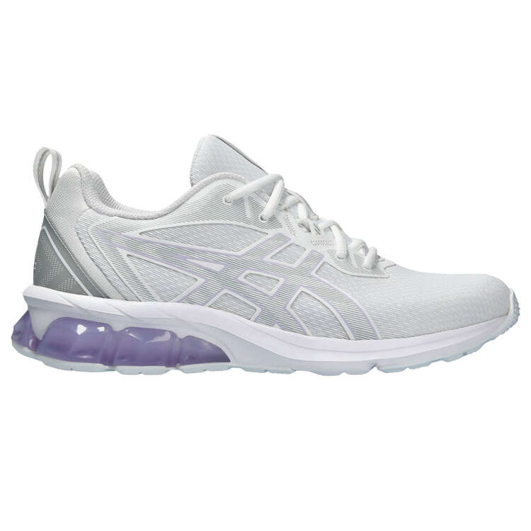 Asics GEL Quantum 90 IV Womens Casual Shoes White/Grey US 6, White/Grey, rebel_hi-res