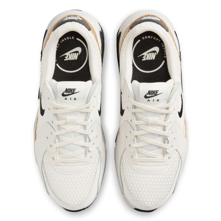 Nike Air Max Excee Womens Casual Shoes, White/Black, rebel_hi-res