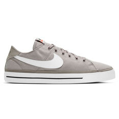 Nike Court Legacy Canvas Mens Casual Shoes Grey/White US 6, Grey/White, rebel_hi-res