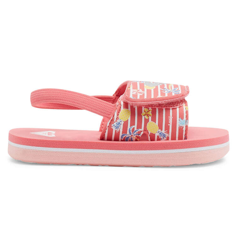 Roxy Finn Toddlers Sandals Red US 5, Red, rebel_hi-res