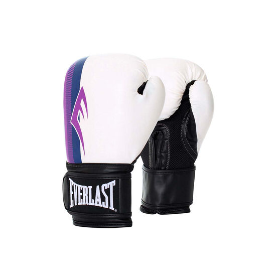 Everlast Pro Style Power Training Gloves White 10oz, White, rebel_hi-res