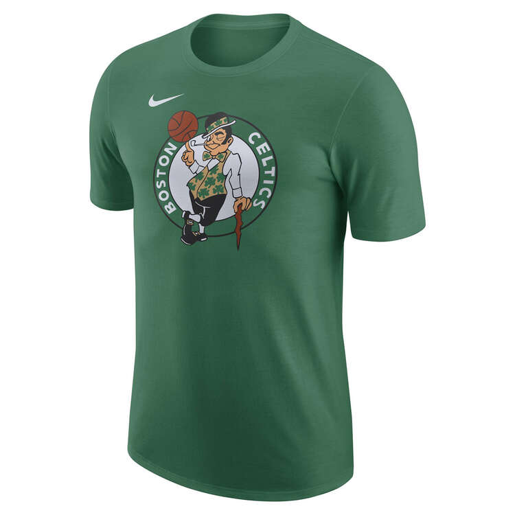 Nike Mens Boston Celtics Essentials Tee Green S, Green, rebel_hi-res