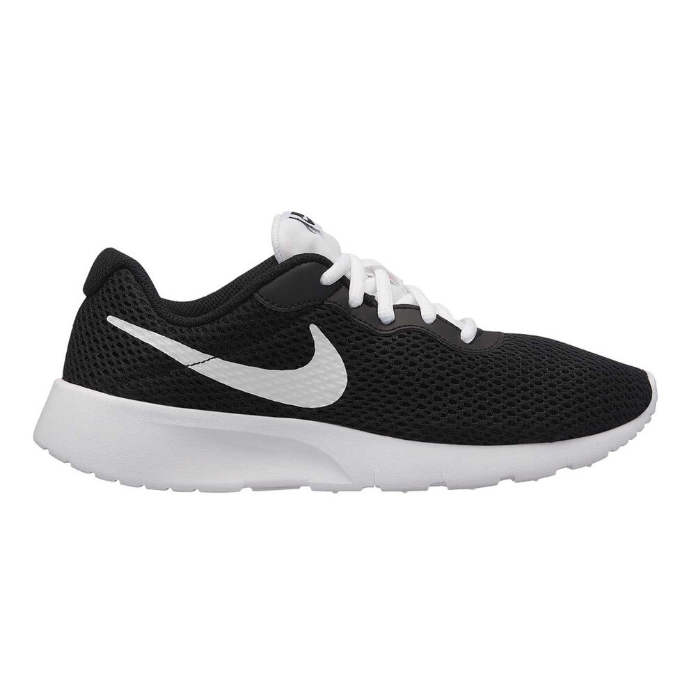 Nike Tanjun Boys Casual Shoes Black / White US 7 | Rebel Sport