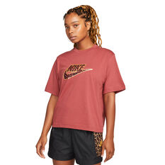 Nike Womens Sportswear Boxy Tee, Pink, rebel_hi-res