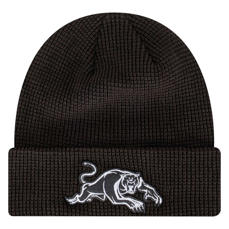 New Era Penrith Panthers Waffle Knit Beanie, , rebel_hi-res