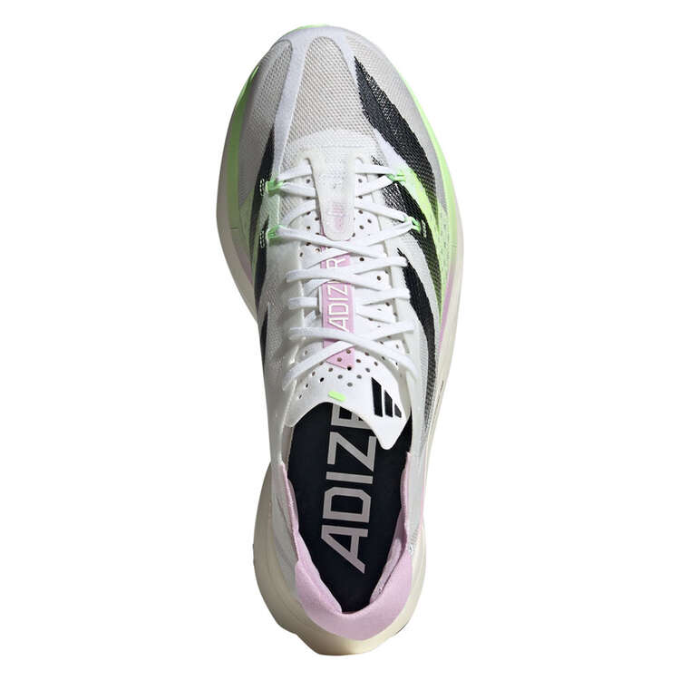 adidas Adizero Adios Pro 3 Mens Running Shoes Green/Purple US 8.5, Green/Purple, rebel_hi-res