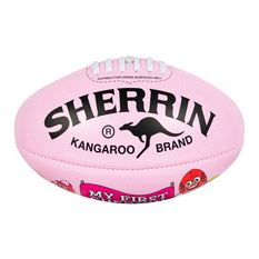 My First Sherrin AFL Replica Ball Pink, , rebel_hi-res