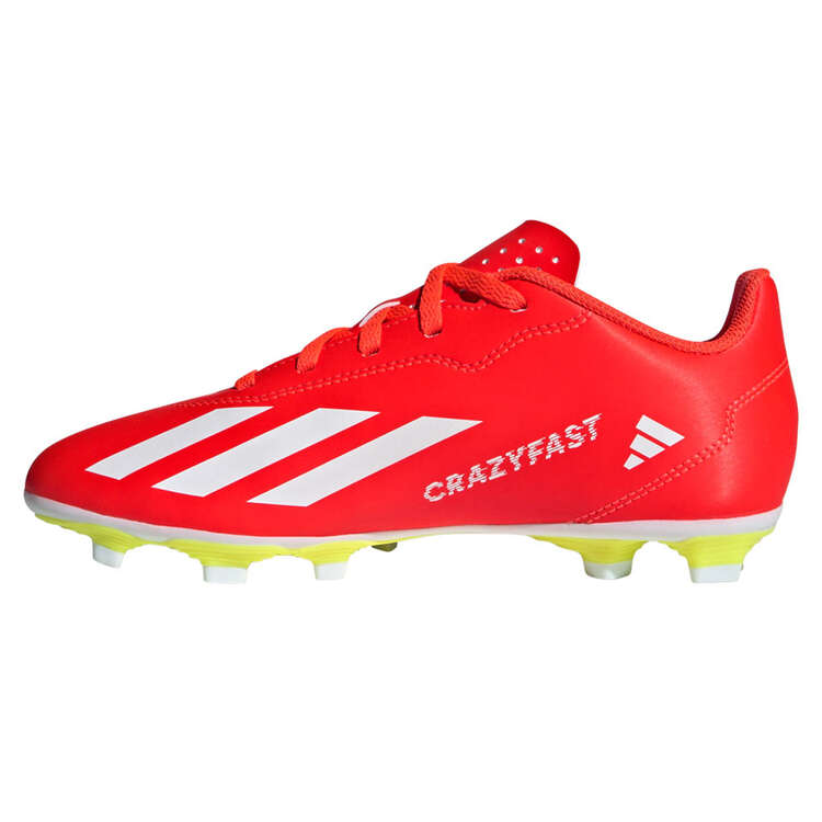 adidas X Crazyfast Club Kids Football Boots Red/White US 11, Red/White, rebel_hi-res