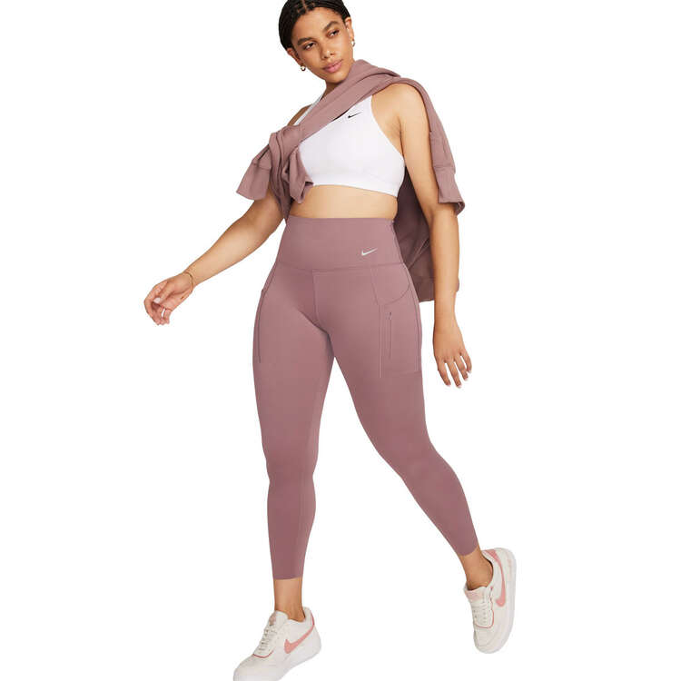 Nike Go Womens Firm-Support High-Waisted 7/8 Leggings, Mauve, rebel_hi-res