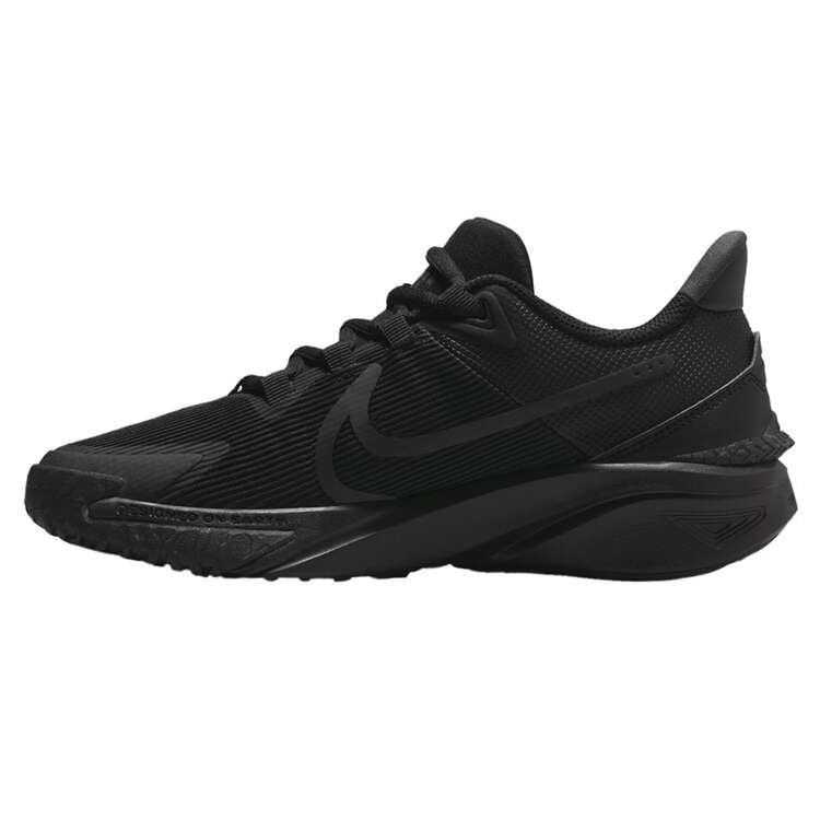 Nike Star Runner 4 Next Nature GS Kids Running Shoes Black US 4, Black, rebel_hi-res