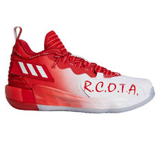 adidas Dame 7 Opponent Advisory Basketball Shoes White US 7, White, rebel_hi-res