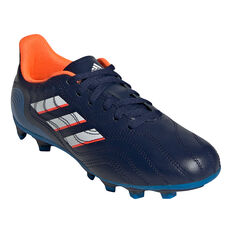 adidas Copa Sense .4 Kids Football Boots, Blue/Orange, rebel_hi-res