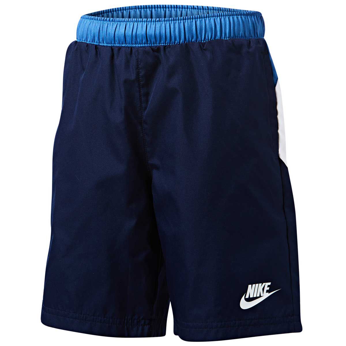 boys navy blue nike shorts