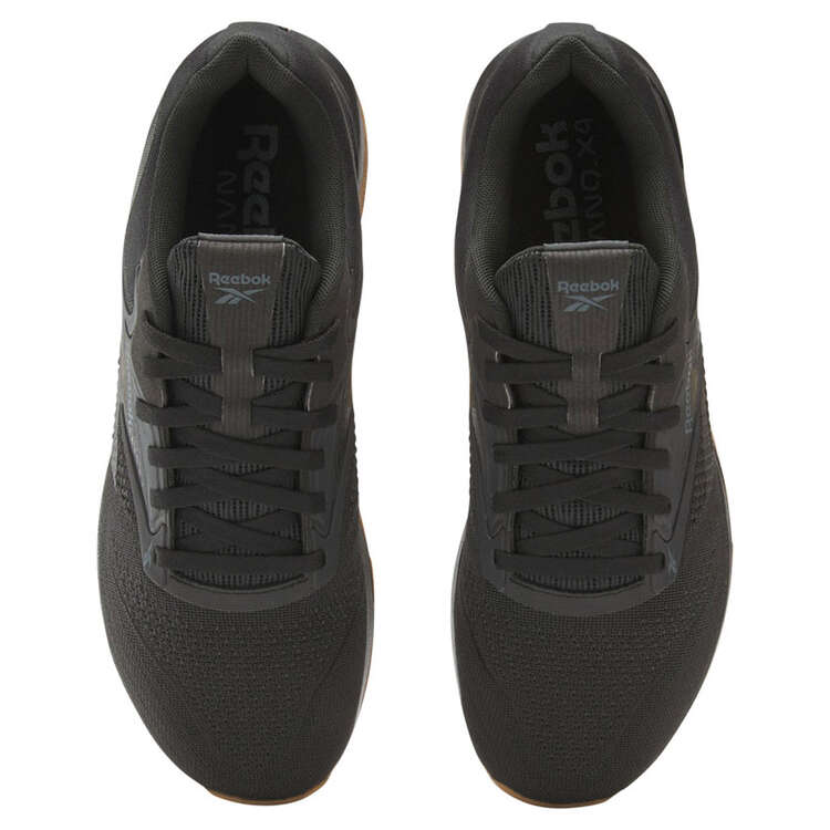 Reebok Nano X4 Training Shoes, Black/Gum, rebel_hi-res