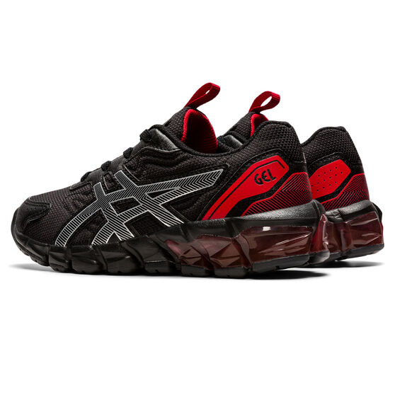 Asics GEL Quantum 90 2 PS Kids Casual Shoes, Black/Red, rebel_hi-res