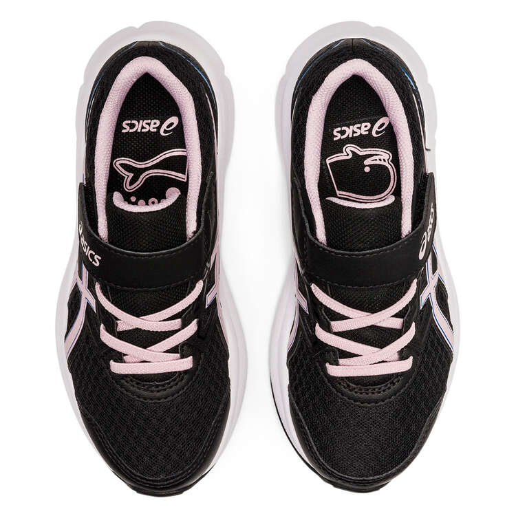 Asics Jolt 3 PS Kids Running Shoes Black/Pink US 11, Black/Pink, rebel_hi-res