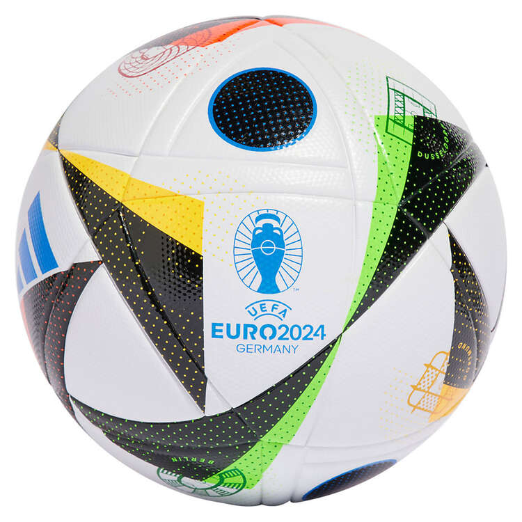 adidas Euro 2024 Fussballliebe League Football White 4, White, rebel_hi-res