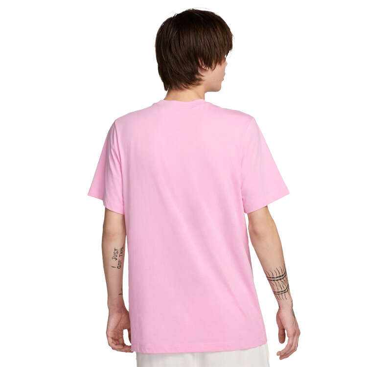 Nike Mens Sportswear Club Tee Pink XS, Pink, rebel_hi-res