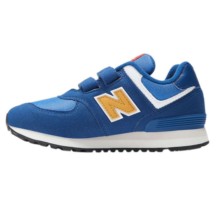 New Balance 574 PS Kids Casual Shoes, Navy/Blue, rebel_hi-res