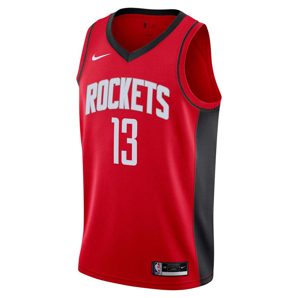 Nike Houston Rockets James Harden 2020/21 Mens Icon Edition Authentic Jersey   Rebel Sport