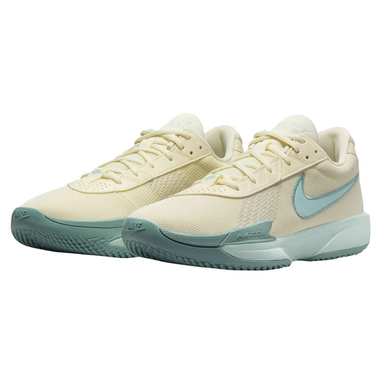 Nike Air Zoom G.T. Cut Academy Basketball Shoes, White/Blue, rebel_hi-res