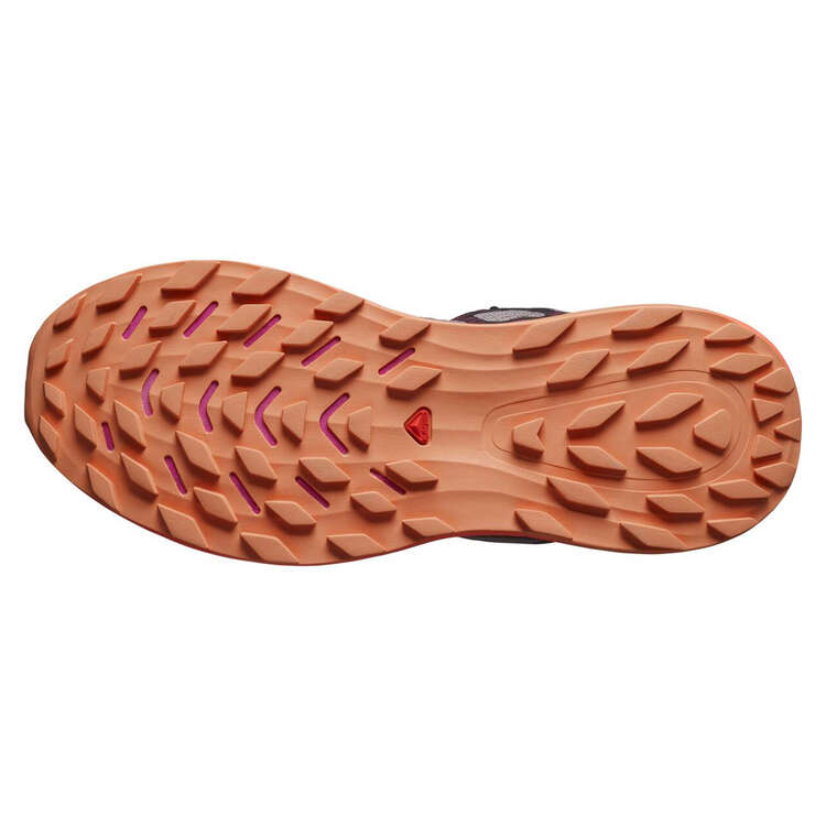 Salomon Ultra Glide 2 Womens Trail Running Shoes, Black/Pink, rebel_hi-res