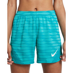 Nike Womens Dri-FIT Strike Knit Football Shorts Blue XS, Blue, rebel_hi-res