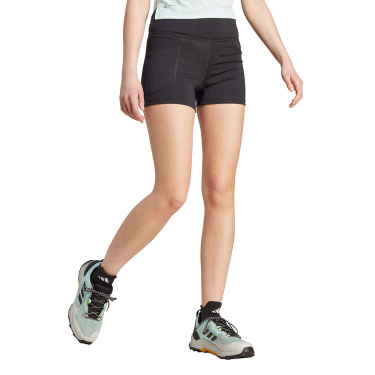 adidas Terrex Womens Multi Trail Running Shorts Black 6, Black, rebel_hi-res