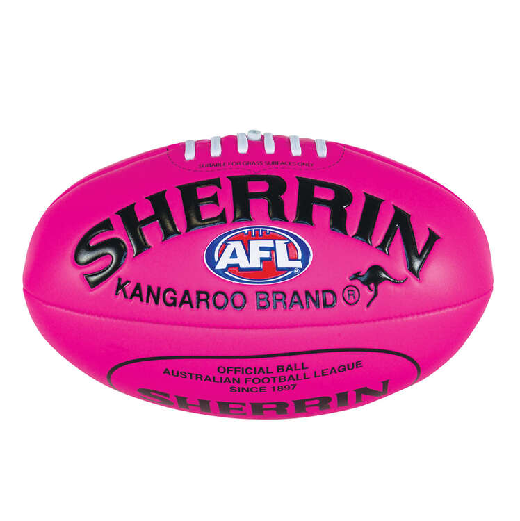 Sherrin AFL Super Soft Ball Pink 3 Pink 3, Pink, rebel_hi-res