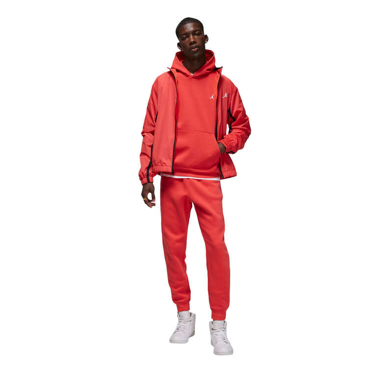 Jordan Mens Essentials Fleece Pullover Hoodie, Red, rebel_hi-res