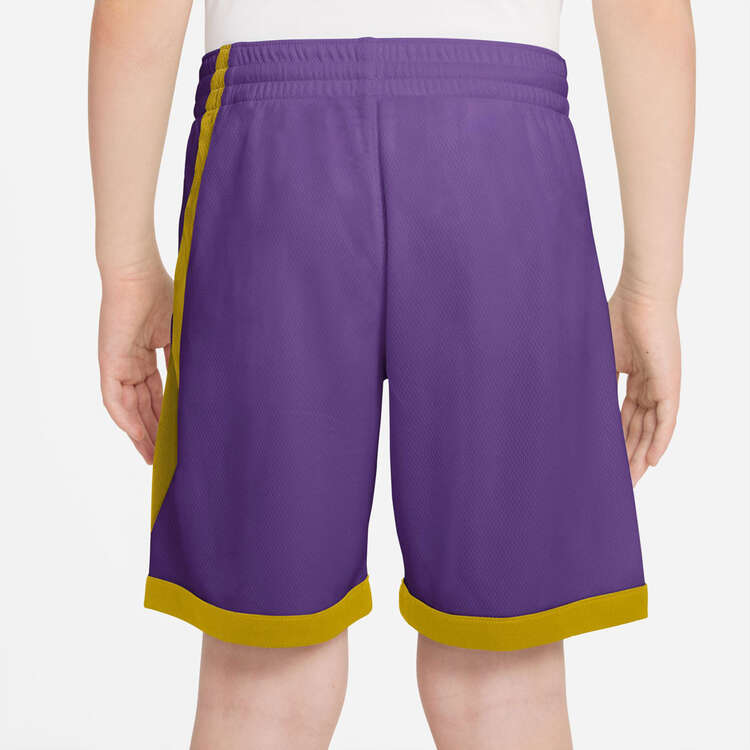Nike Boys Dri-FIT HBR Basketball Shorts, Purple, rebel_hi-res