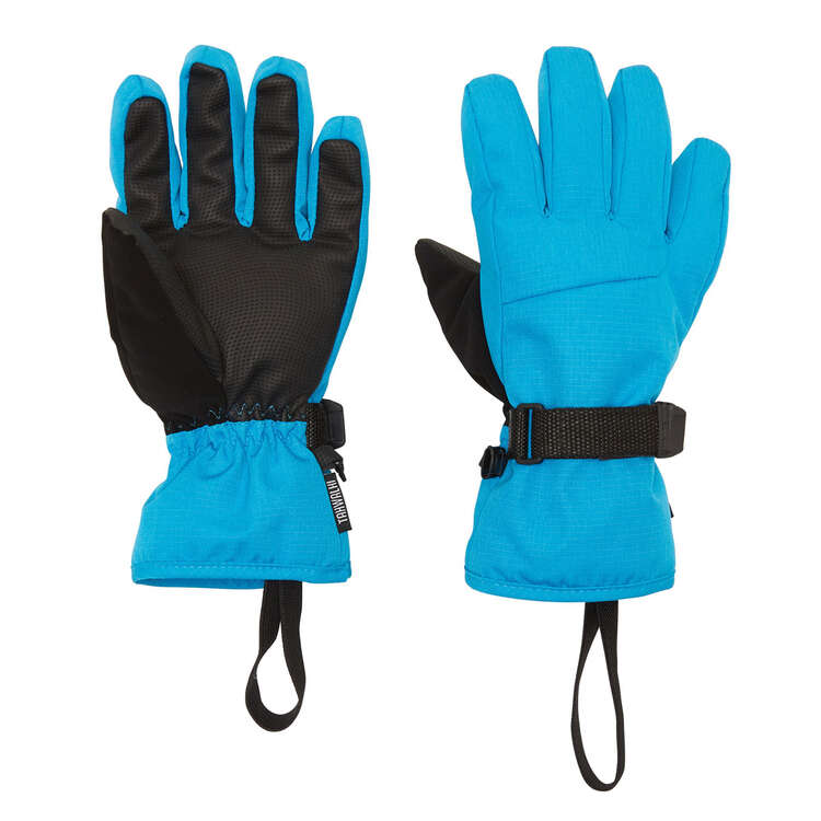 Tahwalhi Kids Cub Ski Gloves Blue L, Blue, rebel_hi-res