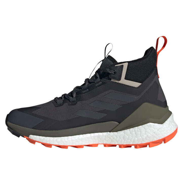 adidas Terrex Free Hiker 2.0 GTX Mens Trail Running Shoes Grey/Black 7, Grey/Black, rebel_hi-res