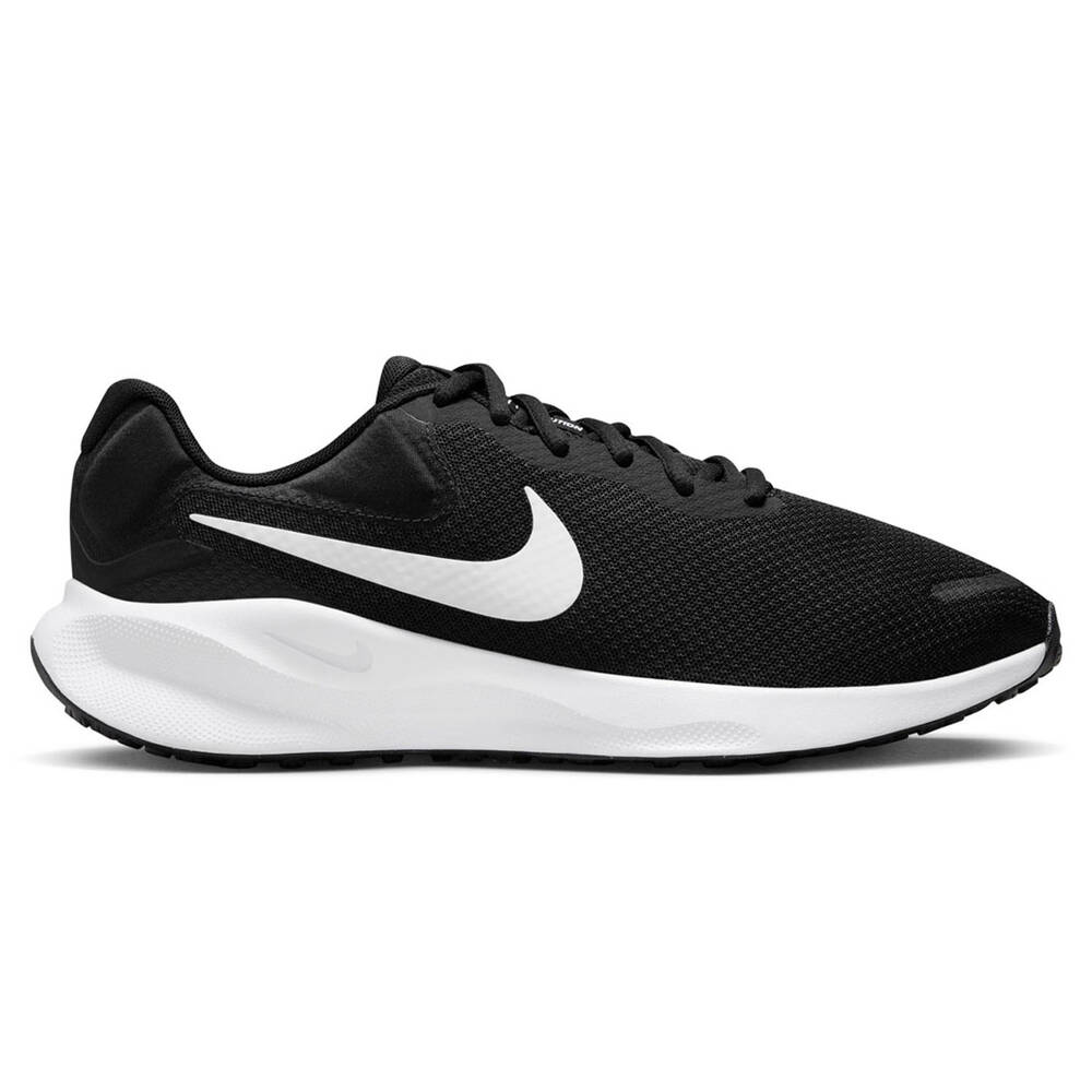 Nike Revolution 7 4E Mens Running Shoes Black/White US 10.5 | Rebel Sport