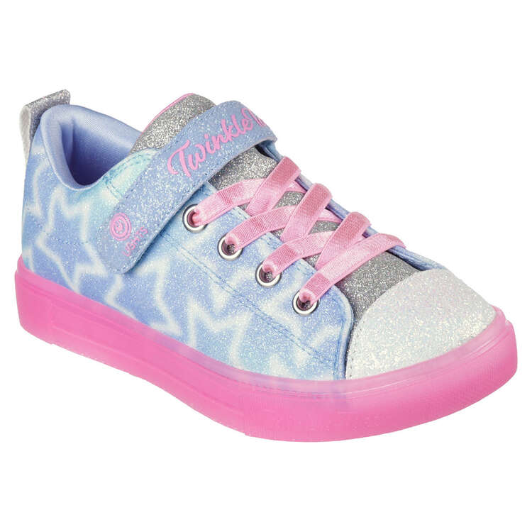 Skechers Twinkle Sparks Ice Dreamsicle PS Kids Casual Shoes, Light Blue, rebel_hi-res