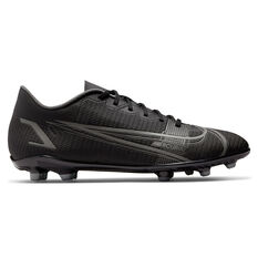 Nike Mercurial Vapor 14 Club Football Boots Black/Grey US Mens 4 / Womens 5.5, Black/Grey, rebel_hi-res