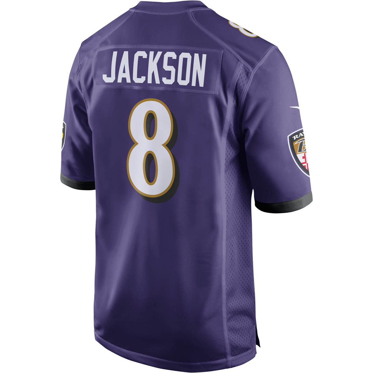 lamar jackson purple and gold jersey