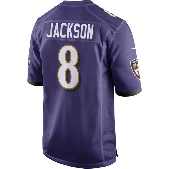 Baltimore Ravens Lamar Jackson Mens Jersey, Purple, rebel_hi-res
