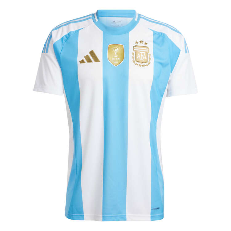 Argentina 2024/25 Home Jersey White/Blue S, , rebel_hi-res